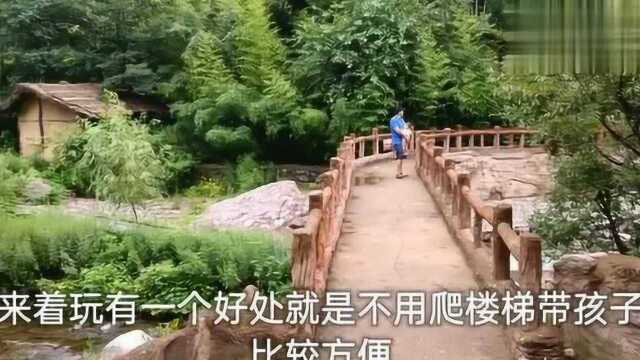 济源小沟背风景很野,5点后可以开车进景区,小孩跳水捕鱼玩嗨了