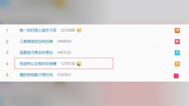 上热搜!张国伟公主抱34岁离婚女星,对方:有他在全世界都不怕了