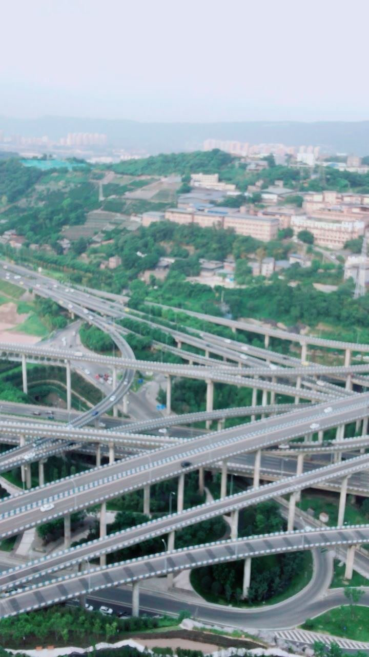 重庆盘龙立交桥被称为全球最复杂的公路你敢开车来吗