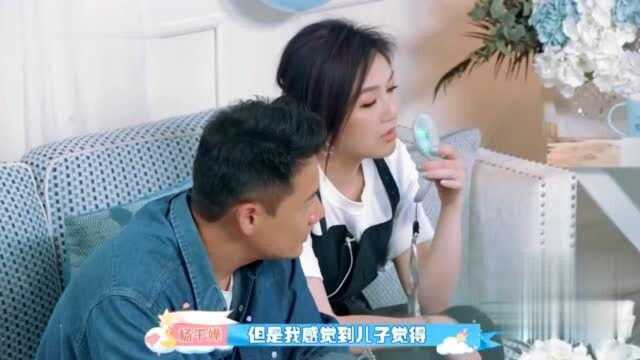 杨千嬅的儿子只想在家上网课不想去学校