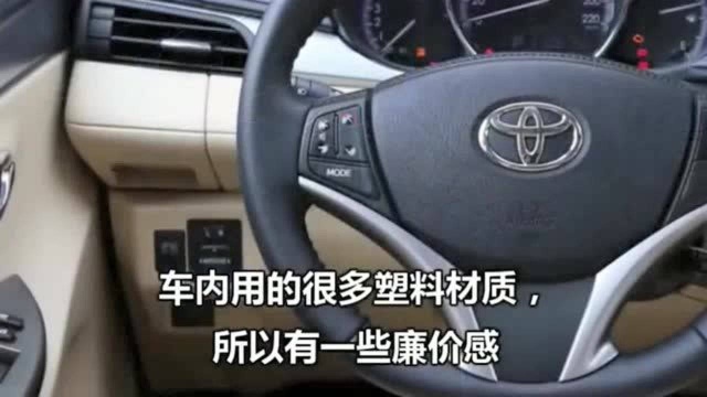 仅6万多的丰田车,三大件品质过硬,油耗很经济