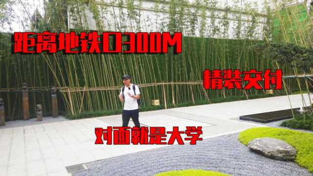 成都市新都区离地铁口400米的四室两厅精装房,值多少一平米?