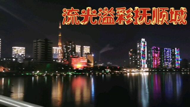 夜色中浑河两岸流光溢彩,桥头的一块石碑,让我了解新华桥原来还叫浑汀桥