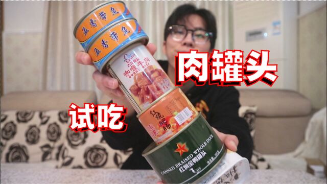 肉罐头试吃合集,最便宜的竟然最好吃!?