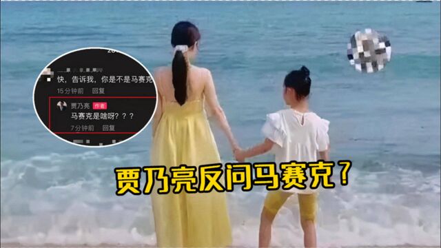 贾乃亮反问网友“马赛克是啥”,这是第二个版本的“做头发”吗