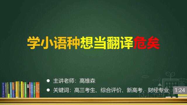 (28/30)学小语种想当翻译危矣