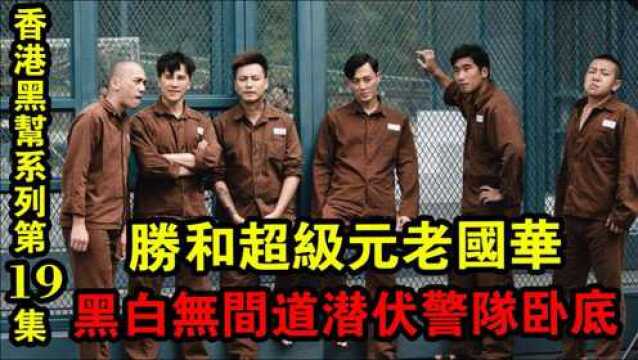 香港风云19集:胜和超级元老国华,黑白无间道,潜伏警队的“傻兵”卧底!