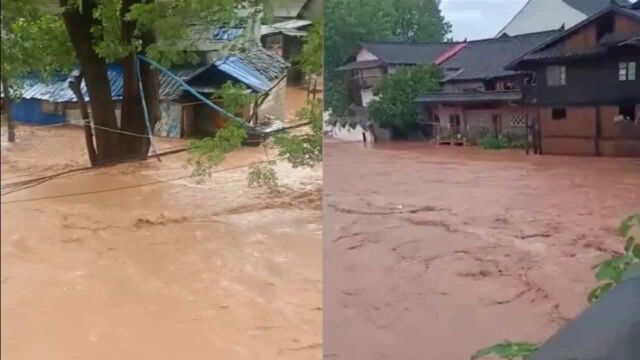 紧急转移近500人!湖南靖州遭遇暴雨、雷电、冰雹组合来袭