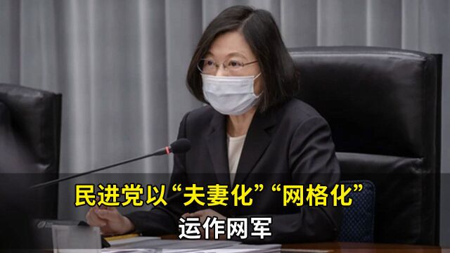 专家揭底:民进党以“夫妻化”“网格化”运作网军,操弄网络风向