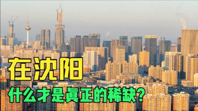 沈阳楼市,什么才是真正的“稀缺”?听听内行人怎么说