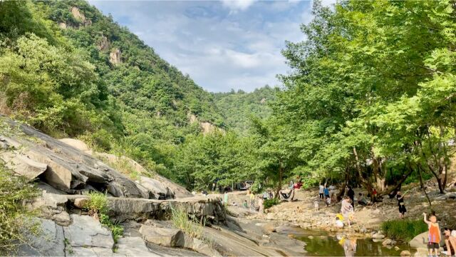 鲁山县清水河,未开发的原始景区,夏日清凉好去处,你来过吗