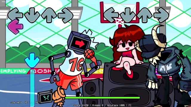 fnf周五夜放克游戏前男友终极形态对战机器人怎么感觉没有气势了呢