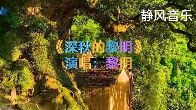 《深秋的黎明》演唱:黎明