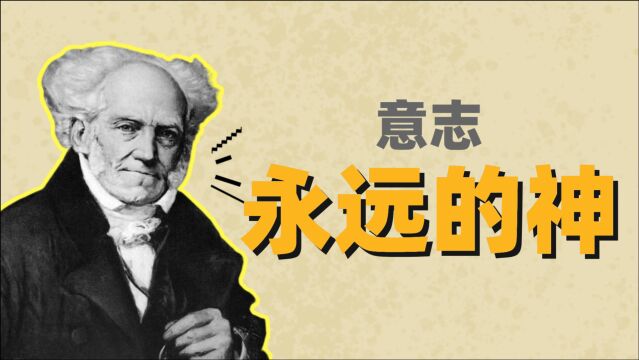 【叔本华哲学】这个世界的全部事物都是虚无的,只有意志才永恒!