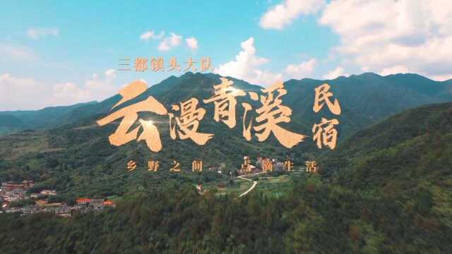 山以他的巍峨,水以她的灵动,滋养这一隅小小的村落