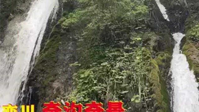 探寻洛阳栾川熊耳山里的奇沟奇景,泉水四季喷涌,千年不绝