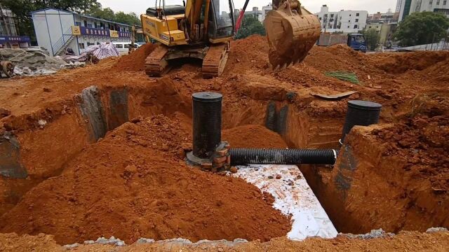 消防站小型雨水调蓄池施工案例