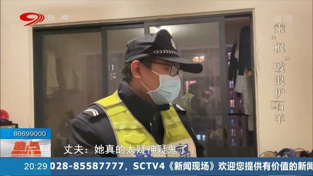 夜色已深巡逻车穿梭在大街小巷 民警担起守夜人角色 护卫着万家灯火!