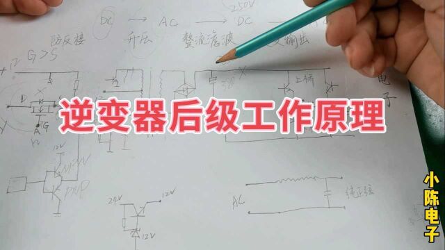 什么是H桥?逆变器后级电路讲解以及维修方法分享