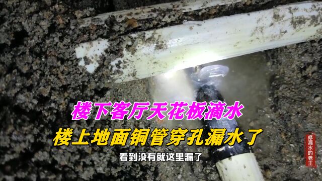 家装铜管虽显高档,但是漏水了比普通水管更麻烦