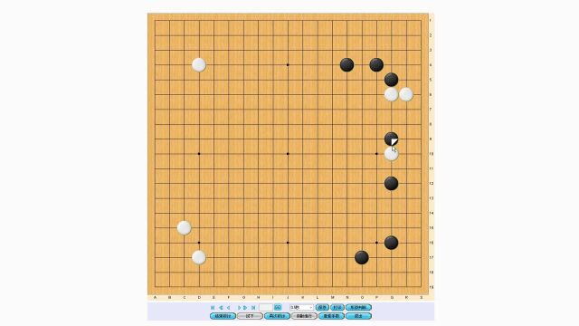 围棋:立二拆三立在二路,攻击看昌镐飞刀.