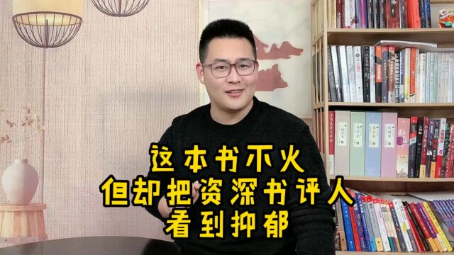 这本书不火,但却把资深书评人看到差点抑郁,不过确实很好看