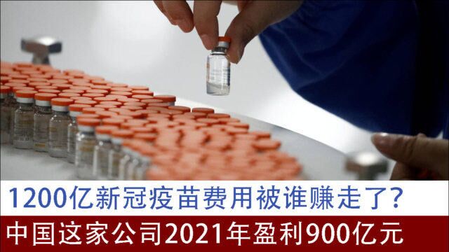 1200亿新冠疫苗费用被谁赚走了?中国这家公司2021年盈利900亿元