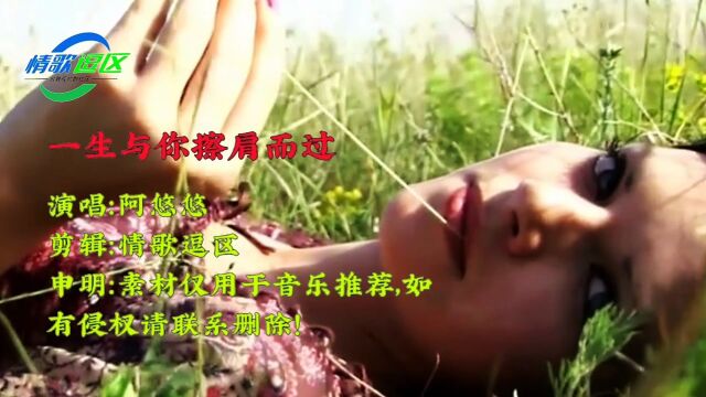 正版抖音神曲《一生与你擦肩而过》独特的嗓音太动听了!