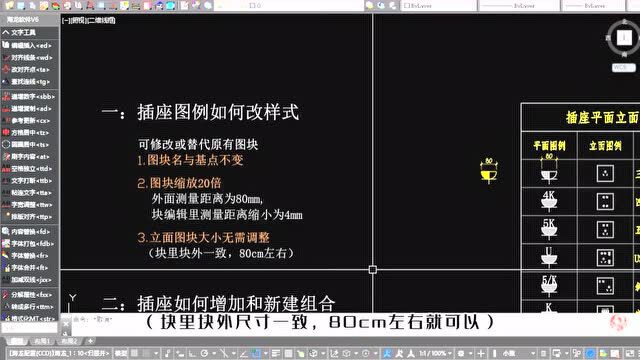 平面机电点位—插座图例的个性化定制平面机电点位—插座图例的个性化定制