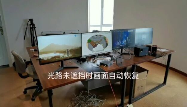 新突破!六博光电成功完成400米 10Gbps无线激光实时传输实验!