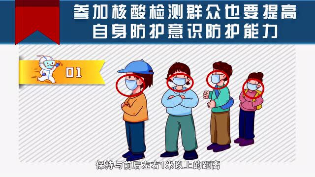 【疫情防控】核酸检测组织实施要规范、个人防护要到位