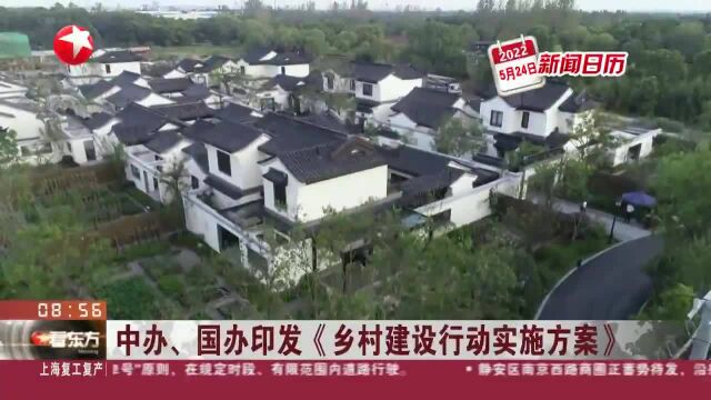 中办、国办印发《乡村建设行动实施方案》