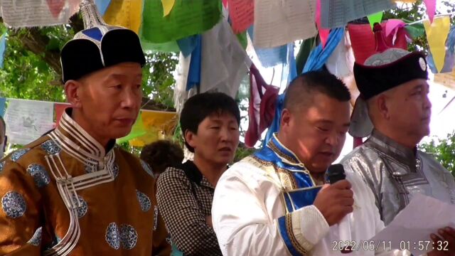 2022年6月11日内蒙古科尔沁达尔罕胡硕温都尔王敖包祭祀仪式