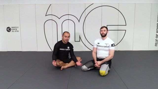 Underarm Armlock vs Kneeling Attacker by Marcelo Garcia