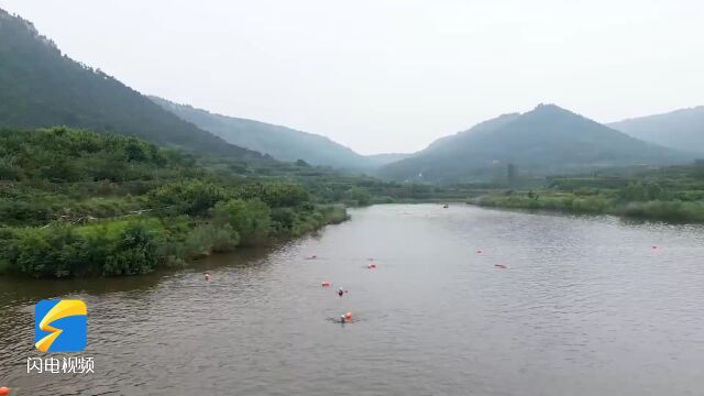 枣庄山亭白蒋峪美景如画 山间飞瀑蔚为壮观