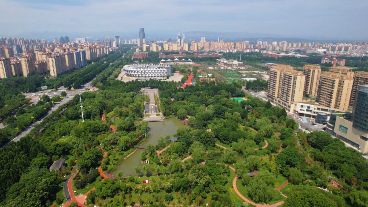 鹤壁市桃园公园美丽美景