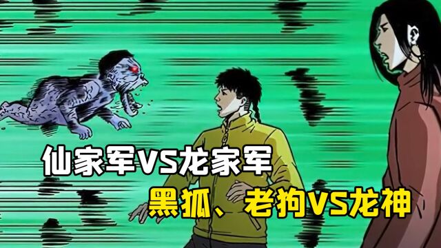 仙家军VS龙家军!黑狐和老狗VS龙神