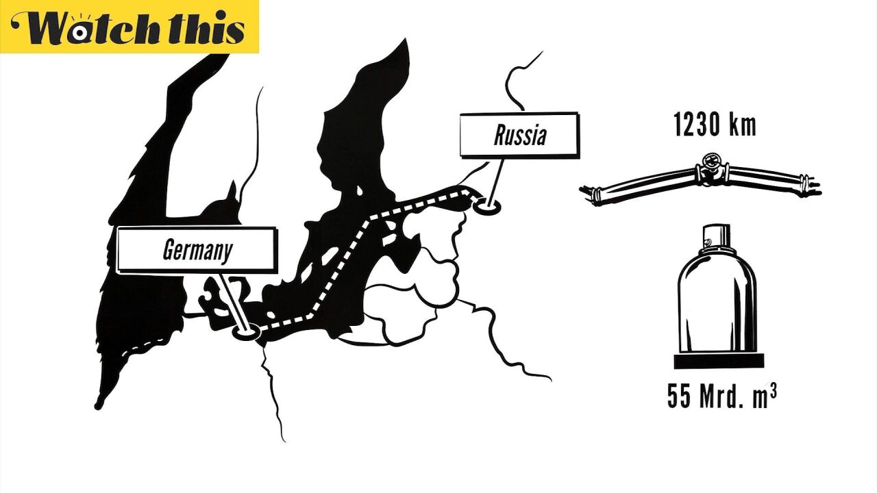 两分半科普:什么是北溪天然气管道 为何从建设之初就一直争议不断