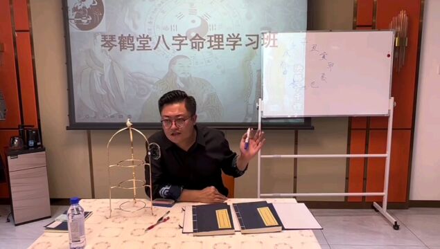 琴鹤堂易学八字命理讲座:十二地支六合三合局三会局详解