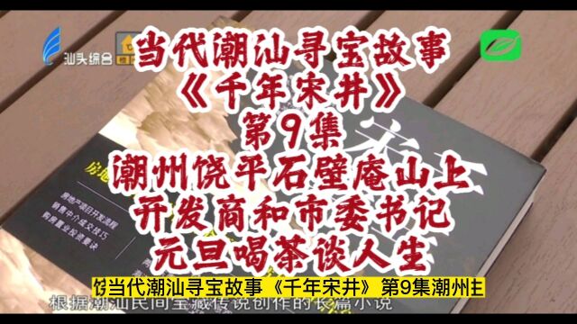 潮汕最新电影解说《千年宋井》第9集,潮州饶平石壁庵山上开发商和市委书记喝茶谈人生.