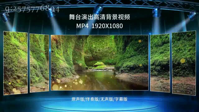 2189《苔》歌曲配乐国学经典传唱朗诵朗读晚会LED舞台背景大屏幕视频素材