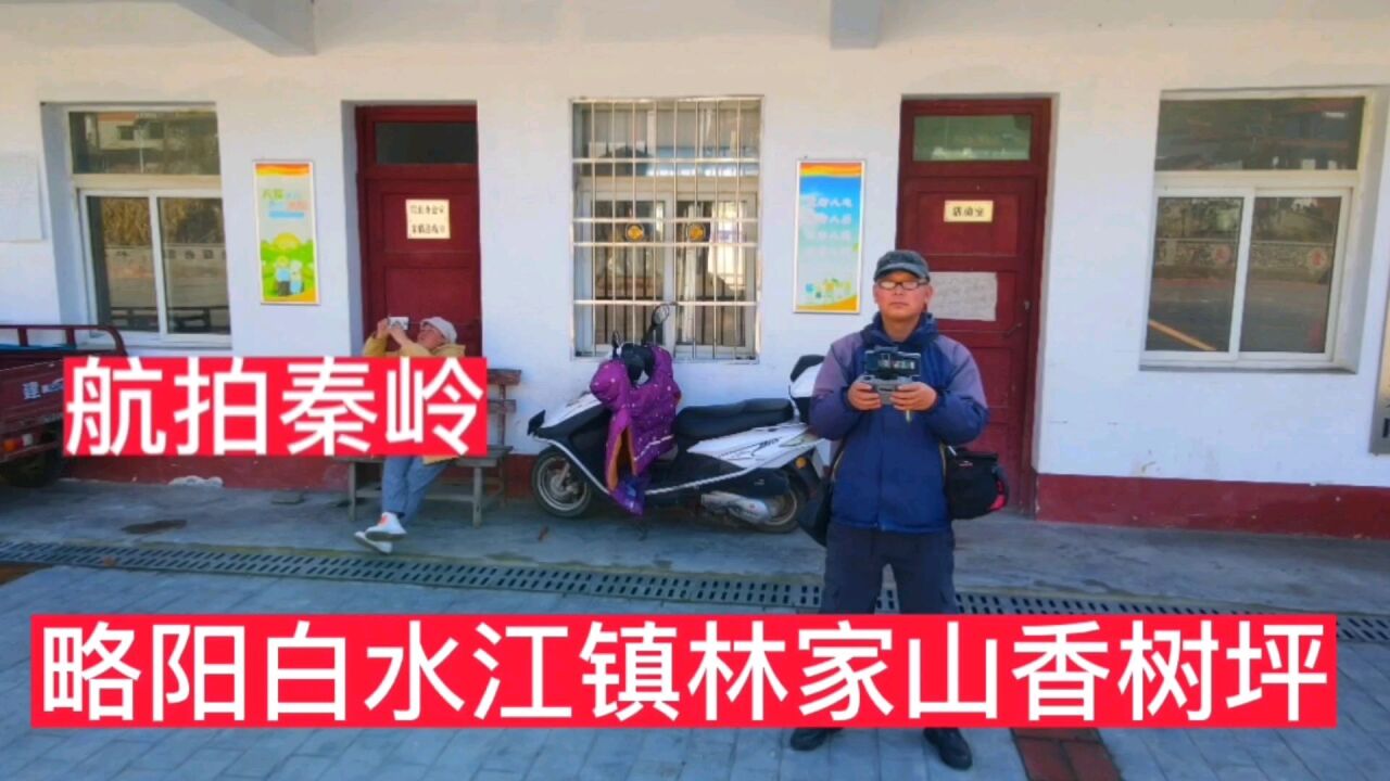 航拍:略阳白水江镇香树坪,山顶上的小村子,大家看看这地方咋样