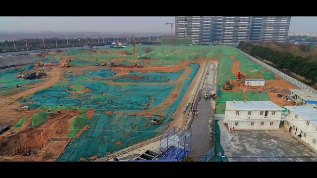 新野县颐高数字经济产业园(淯水宽境项目)工程进度播报