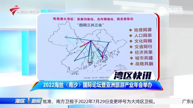 2022海丝(南沙)国际论坛暨亚洲旅游产业年会举办