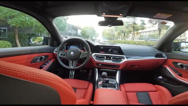 全方位实拍BMW宝马M3,第一视角驾驶BMW宝马M3,深度体验宝马M3