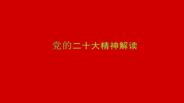 “党的二十大精神解读”专栏——新时代党的建设总要求和坚定历史自信(六)