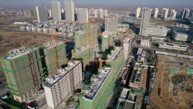 两年后地铁一通 北城这里将再添20万人口 #城市建设 #工地实景拍摄 #工程进度 #2023年是买房好时机吗 #看房不打烊