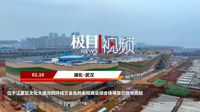 【视频】国内最大永旺商业体拔地而起