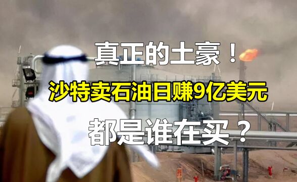 沙特到底有多赚钱?2022年数据公布:卖石油每天收入9亿美元?