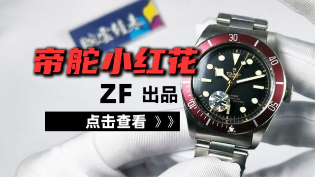 腕云钟表 男士机械表 ZF帝舵碧湾系列小红花 海鸥机芯